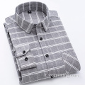 Camicia da uomo in flanella 100% cotone